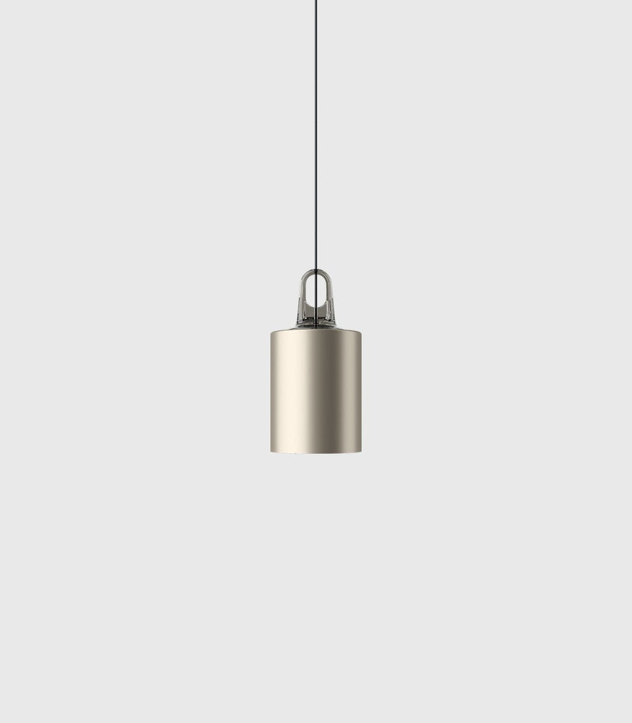 Lodes JIM cylinder Pendant Light in Matte Champagne/Grey