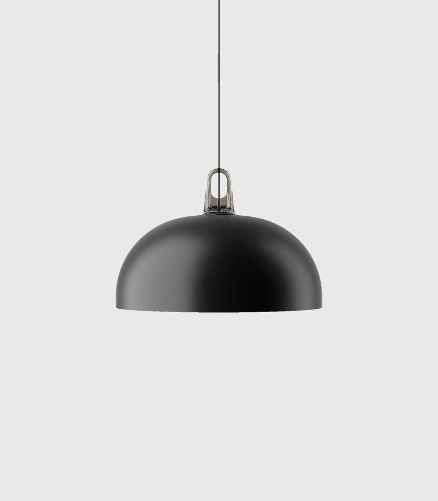 Lodes JIM dome Pendant Light in Matte Black/Grey