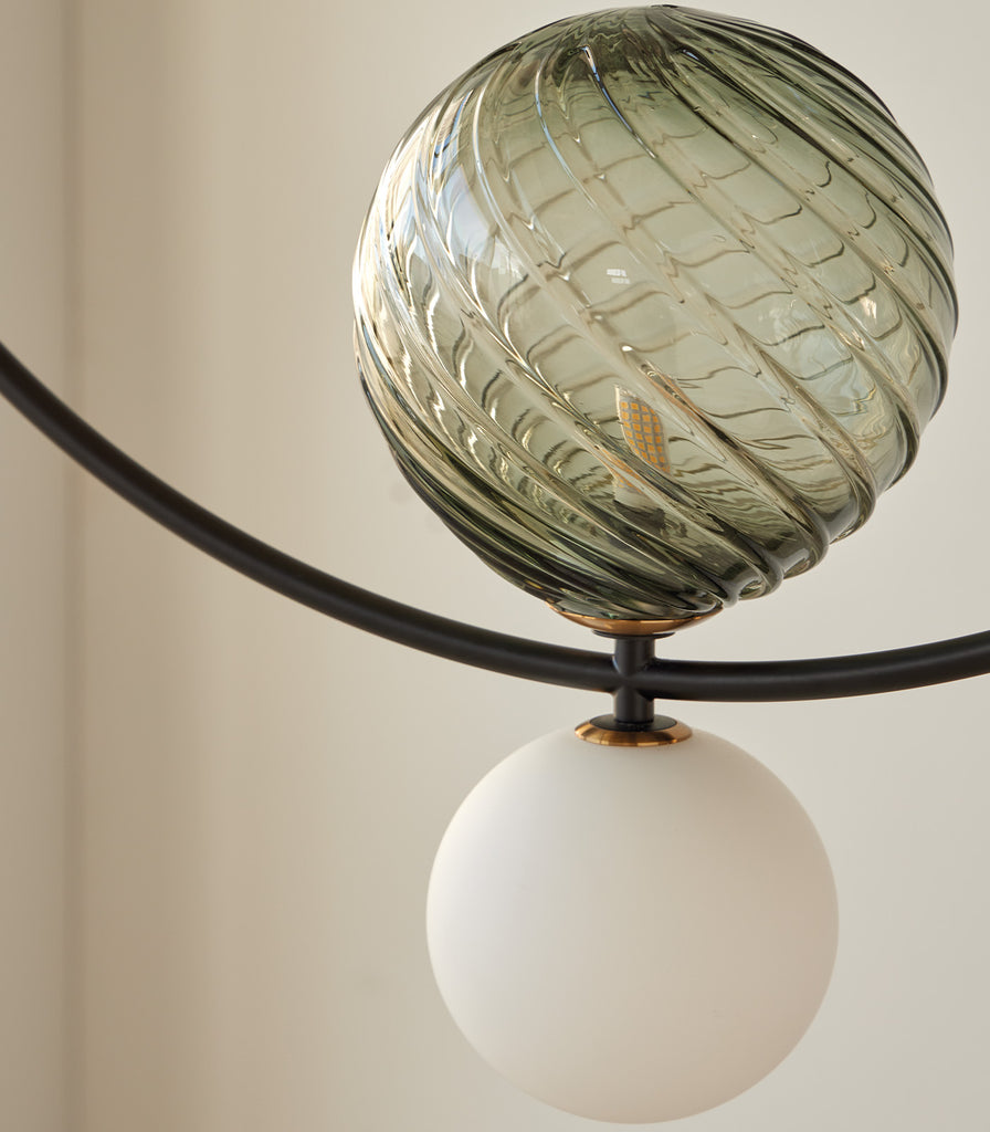 Aromas Level Pendant Light featured within a interior space