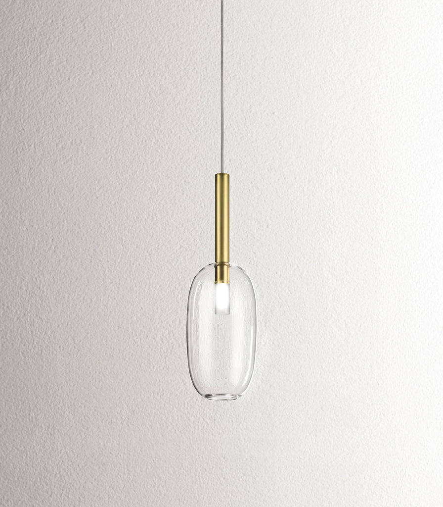 Il Fanale Alchimia Pendant Light in Oblong/Natural