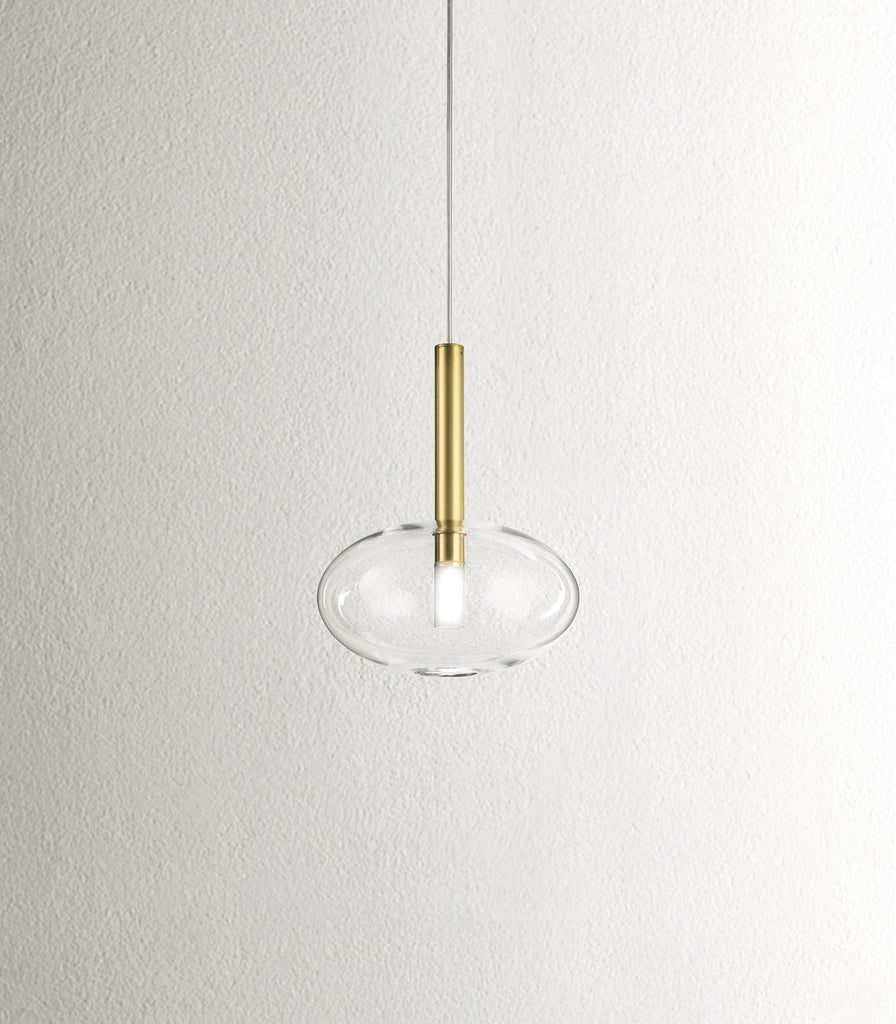 Il Fanale Alchimia Pendant Light in Oval/Natural