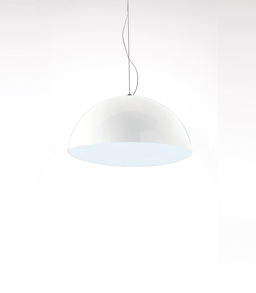 Zava Alvin Pendant Light in Opal White