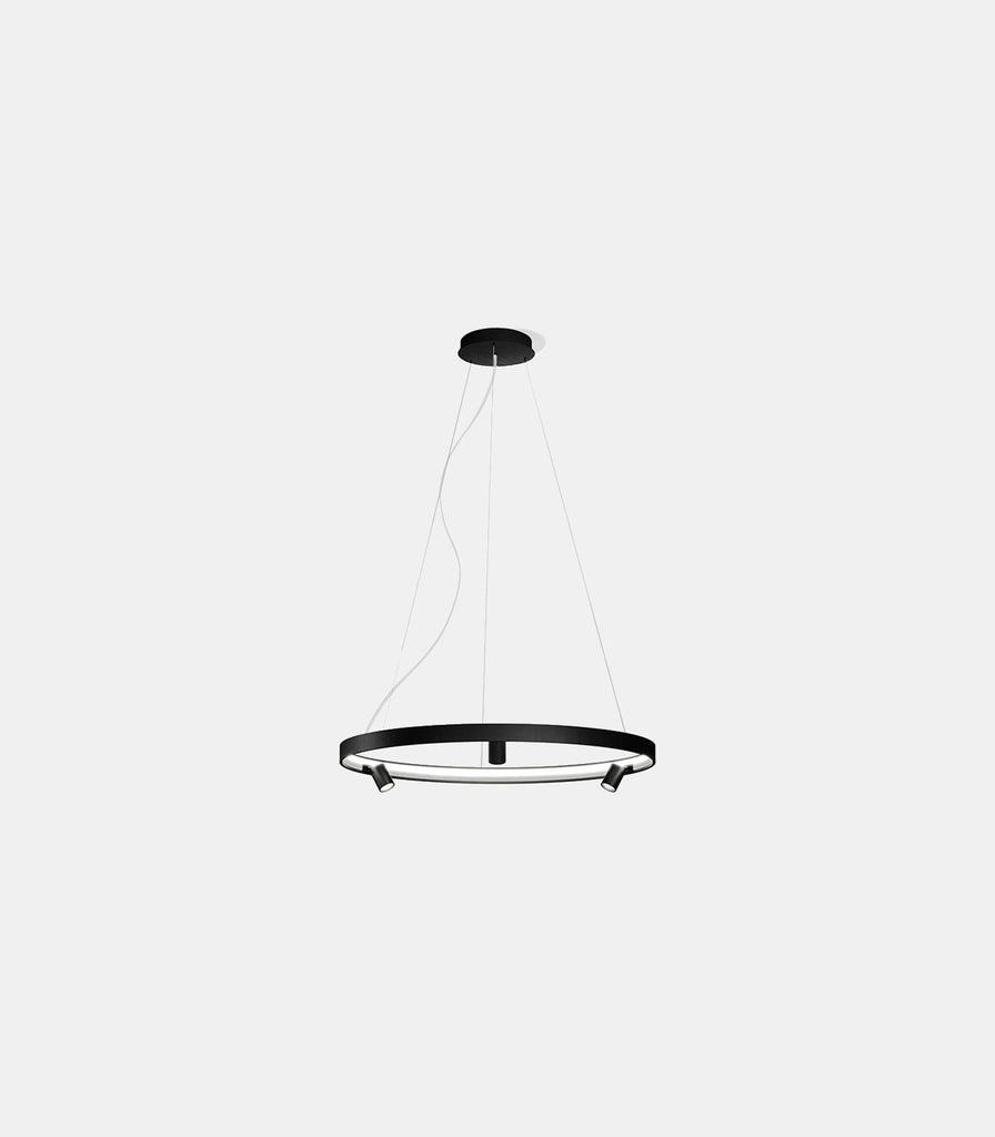 Panzeri Arena Pendant Light in Small / Black