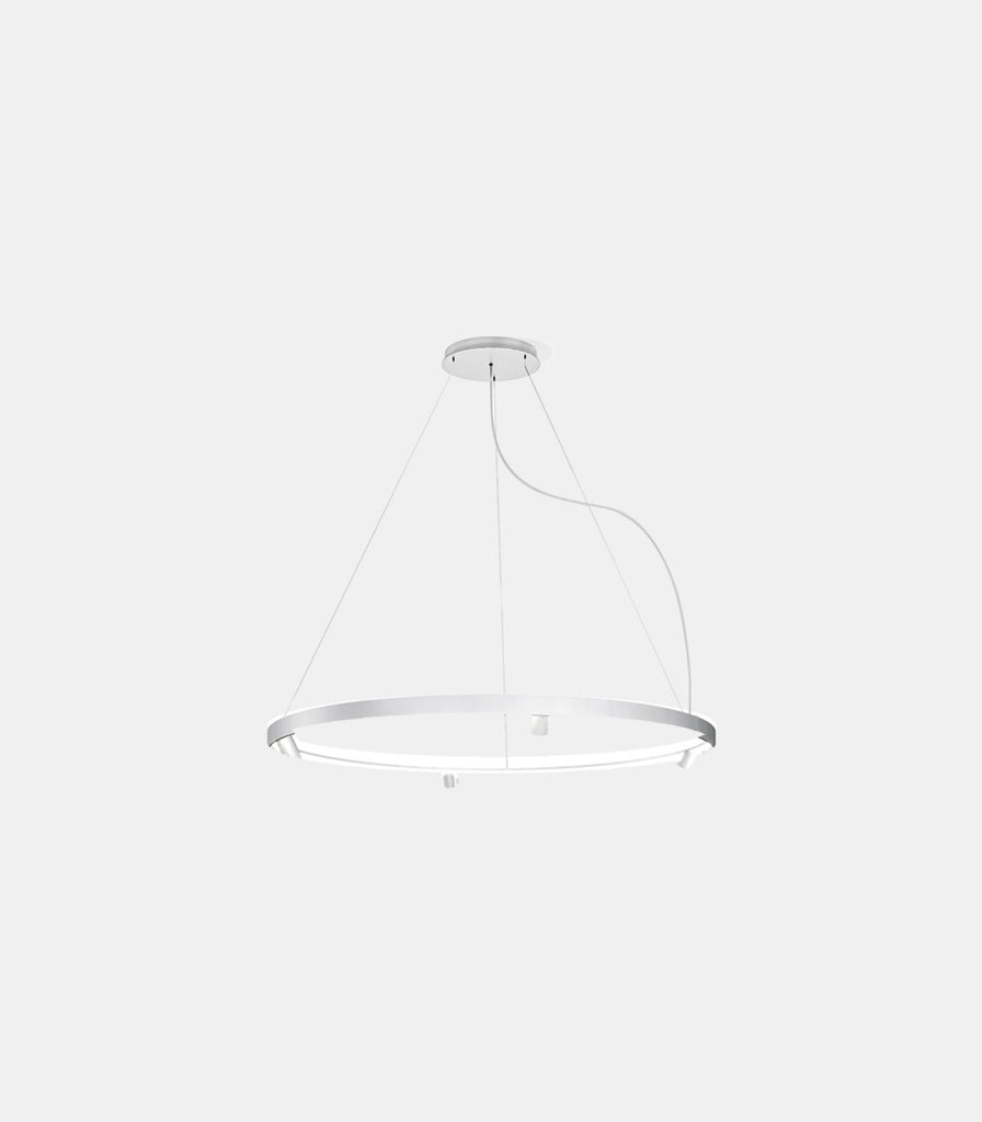 Panzeri Arena Pendant Light in Medium / White