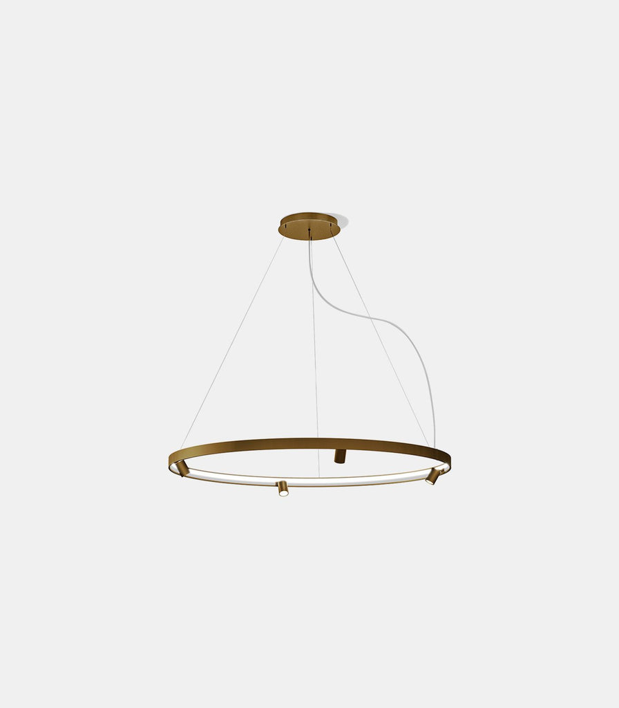 Panzeri Arena Pendant Light in Medium / Bronze