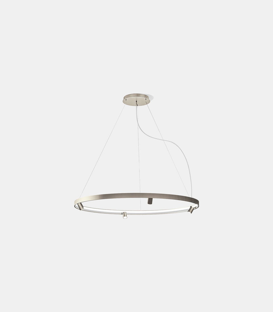 Panzeri Arena Pendant Light in Medium/ Titanium