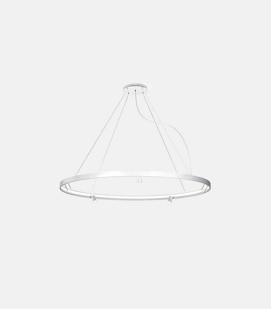 Panzeri Arena Pendant Light in Large / White