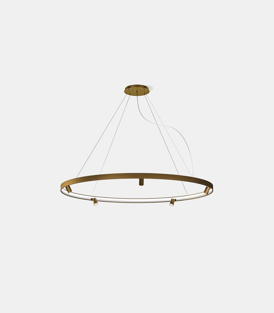 Panzeri Arena Pendant Light in Large / Bronze