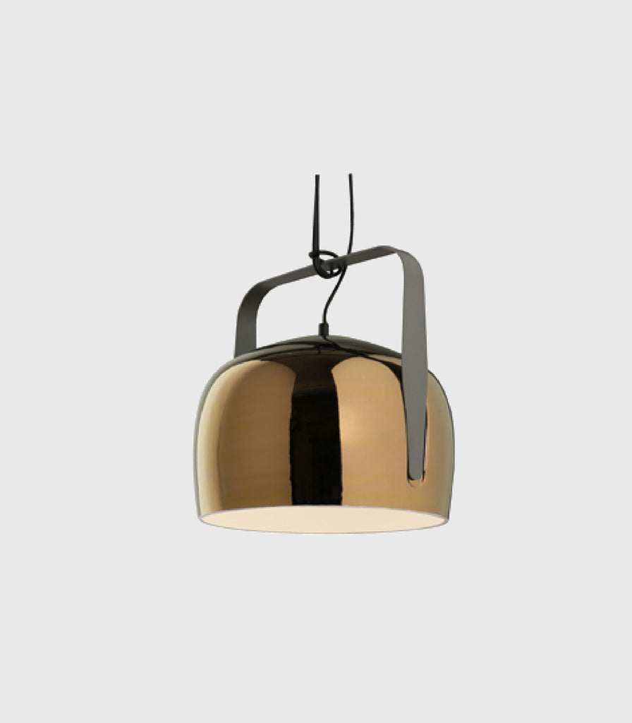 Karman Bag Pendant Light Small/Glossy Bronze/Smooth
