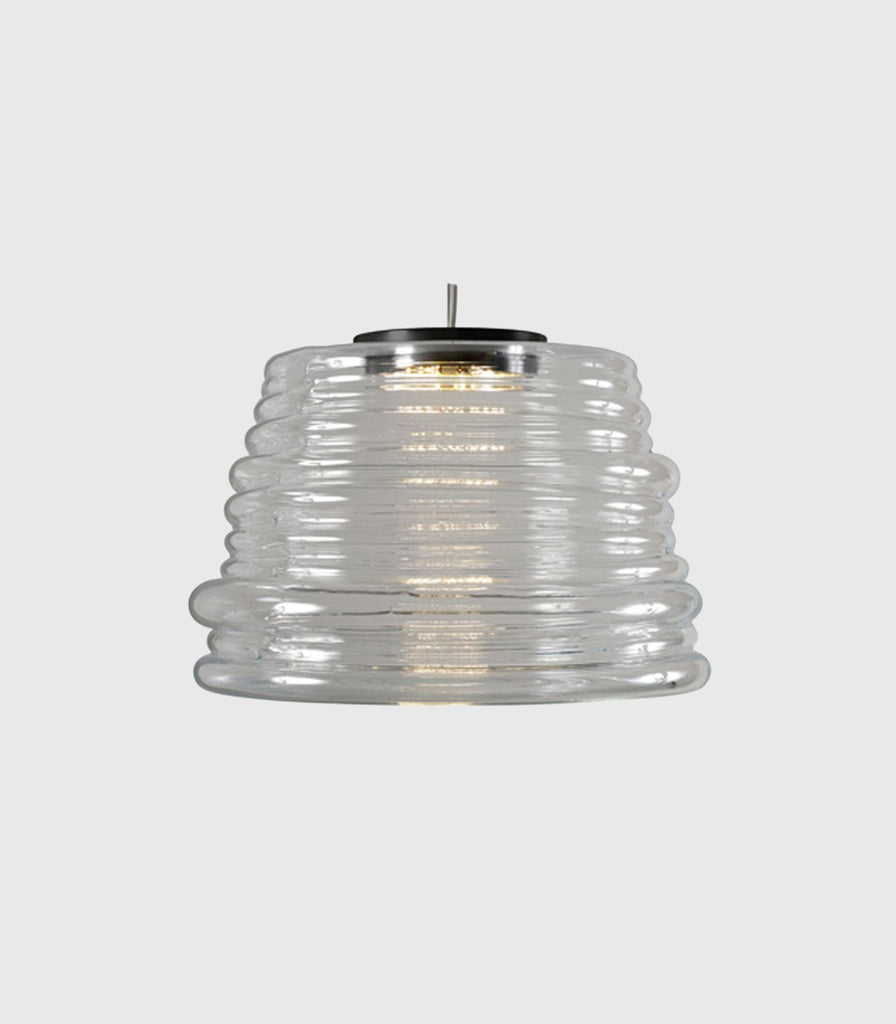 Karman Bibendum Clear Pendant Light in Medium size