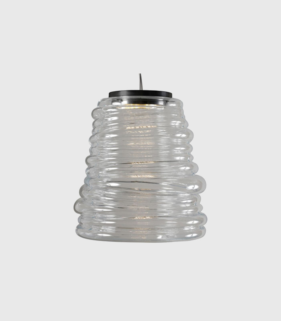 Karman Bibendum Clear Pendant Light in large size