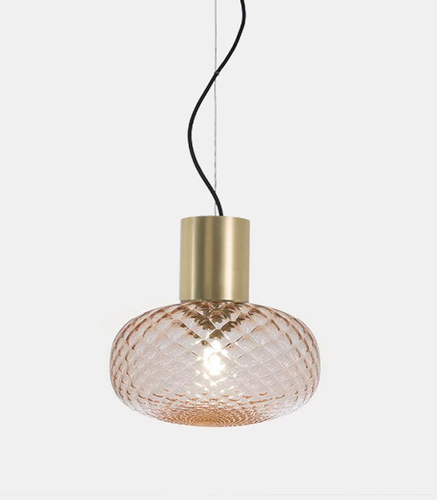 Il Fanale Bloom Pendant Light in Wide/Pink Satin