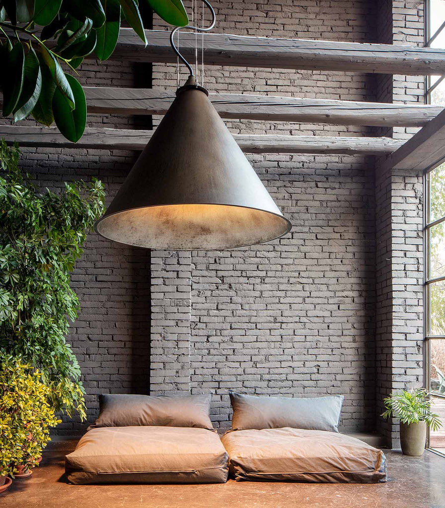 Aldo Bernardi Calà Pendant Light featured within interiror space