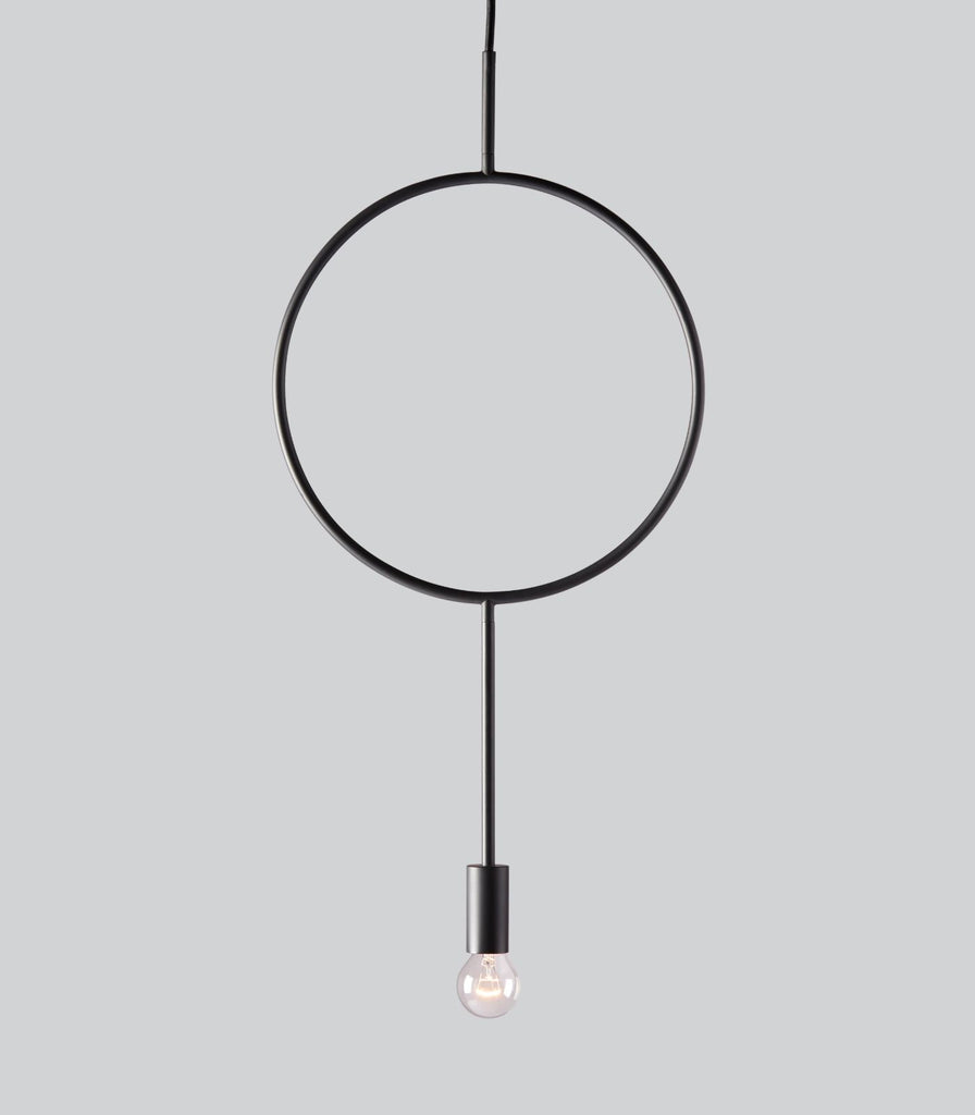 Norther Circle Pendant Light in Dark Grey