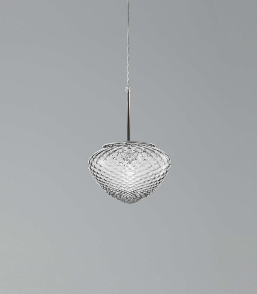 Siru Cuore Pendant Light in Crystal/Small