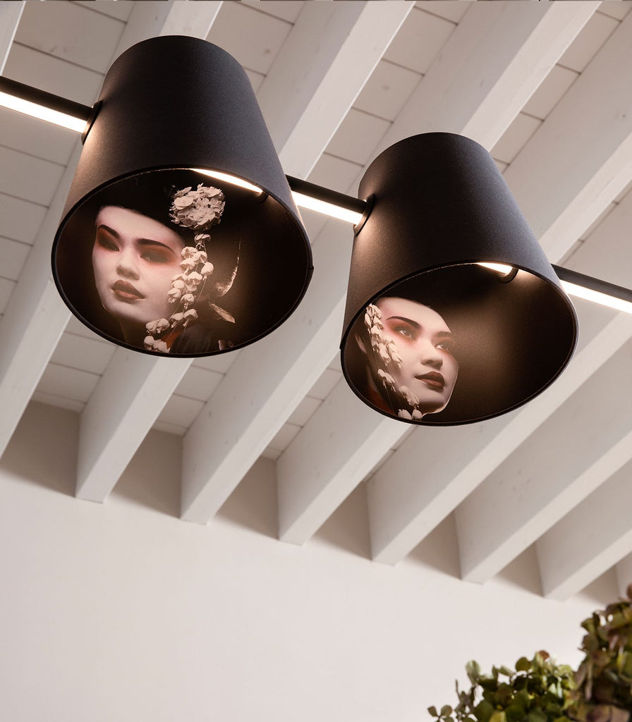 Karman Cupido Pendant Light featured within a interior space