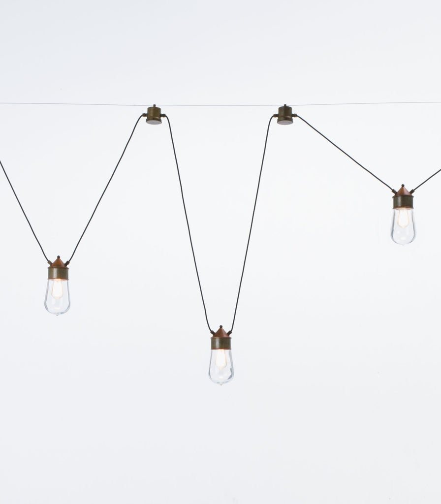 Il Fanale Drop Dual Cable Pendant Light excl Ceiling Canopy featured within a outdoor space