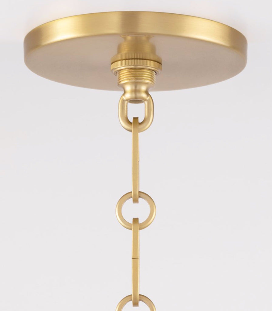 Hudson Valley Eldridge Pendant Light in Cone close up