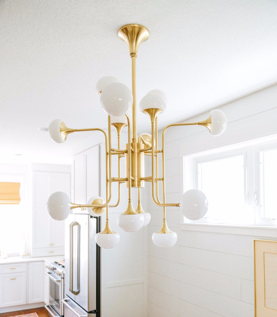 Hudson Valley Fleming Pendant Light featured within a interior space