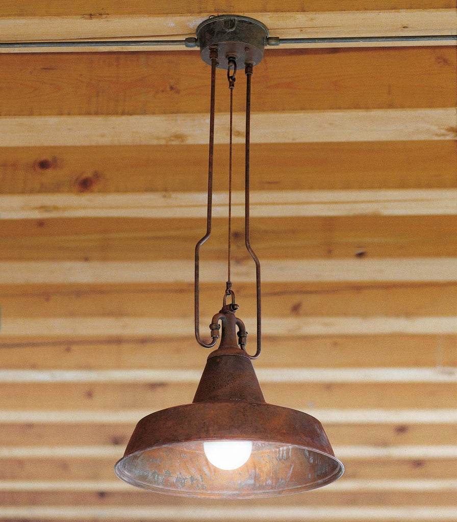 Aldo Bernardi Fonderia Pendant Light in Chain