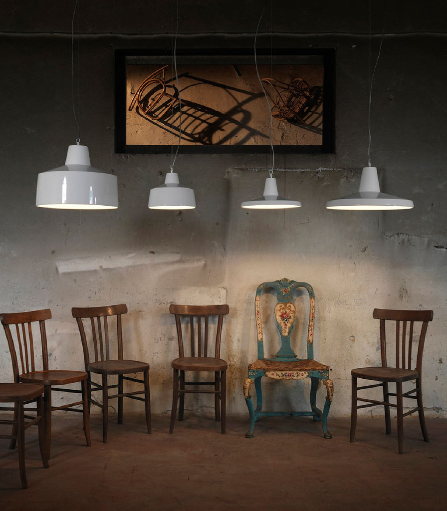 Karman Gangster Pendant Light featured within a interior space