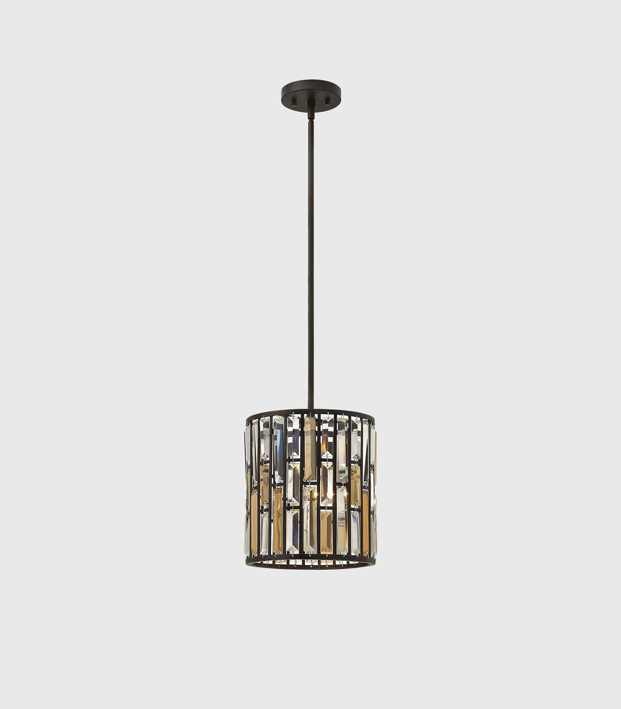 Elstead Gemma Pendant Light in Small/Vintage Bronze