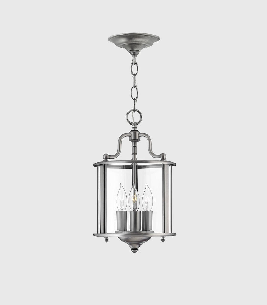 Elstead Gentry Pendant Light in Small/Pewter