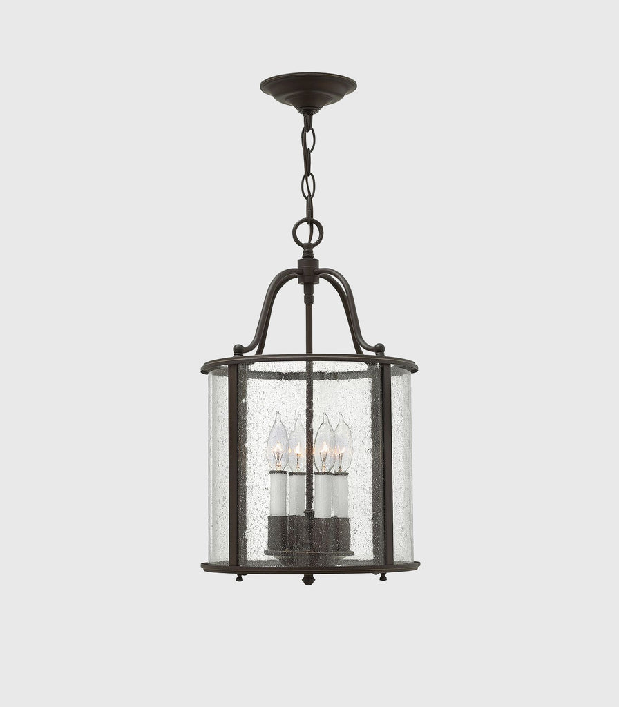 Elstead Gentry Pendant Light in Medium/Old Bronze