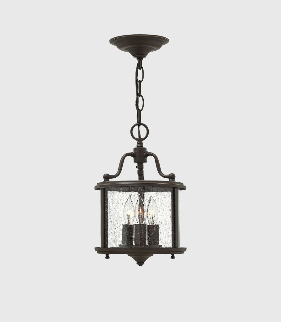 Elstead Gentry Pendant Light in Small/Old Bronze