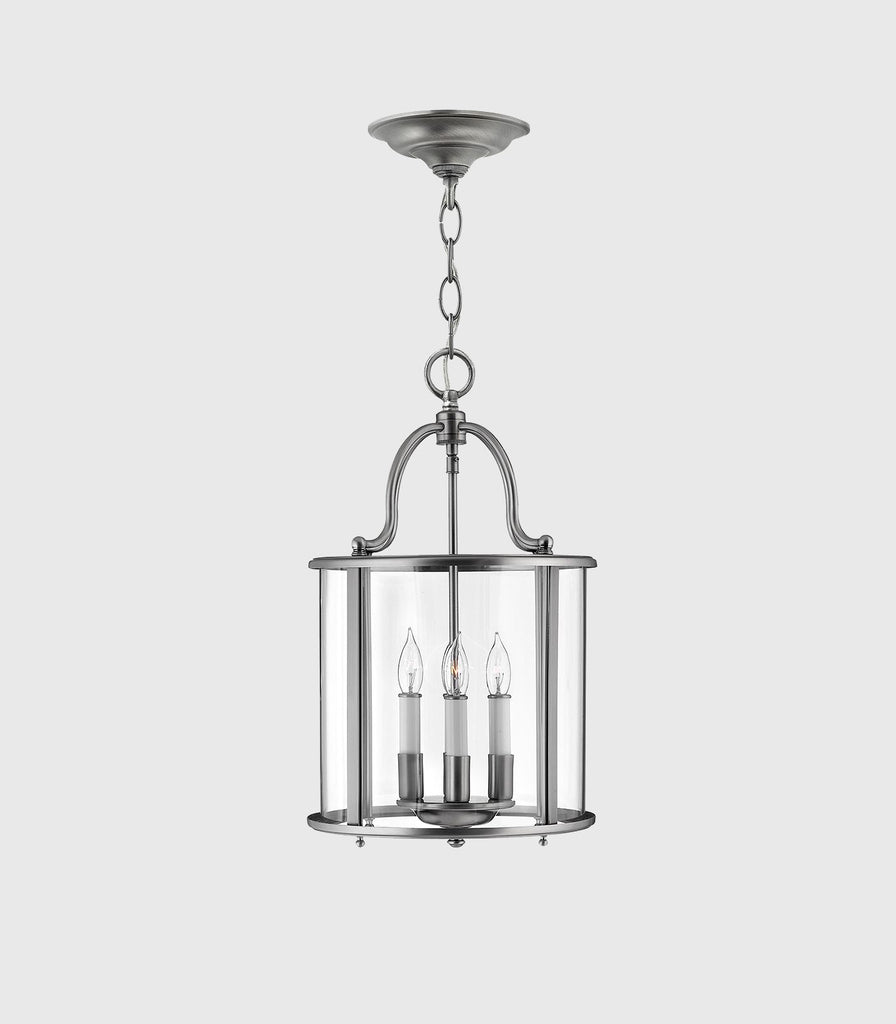 Elstead Gentry Pendant Light in Medium/Pewter