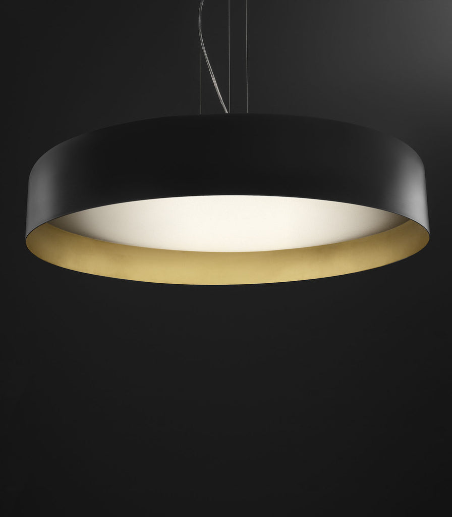 Panzeri Ginevra Pendant Light featured within a interior space