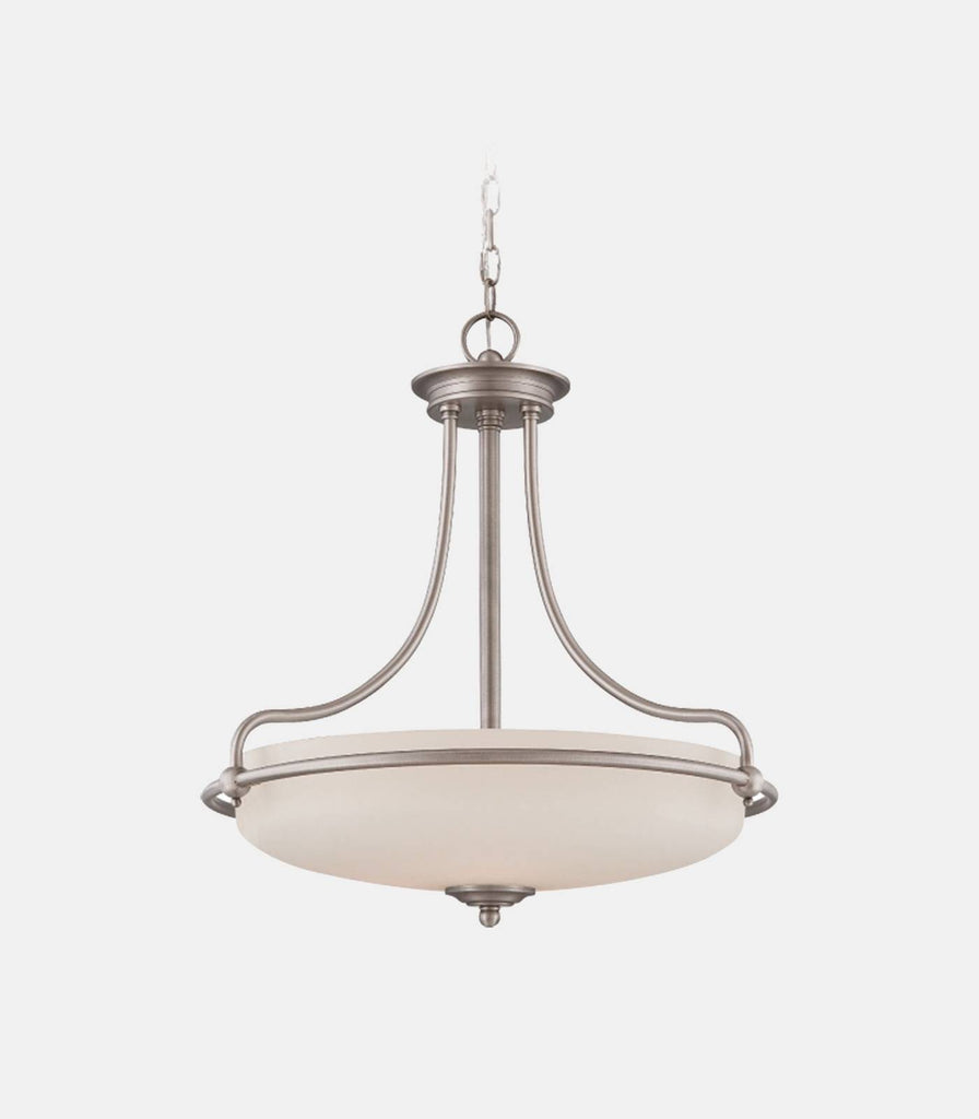 Elstead Griffin Pendant Light in Antique Nickel