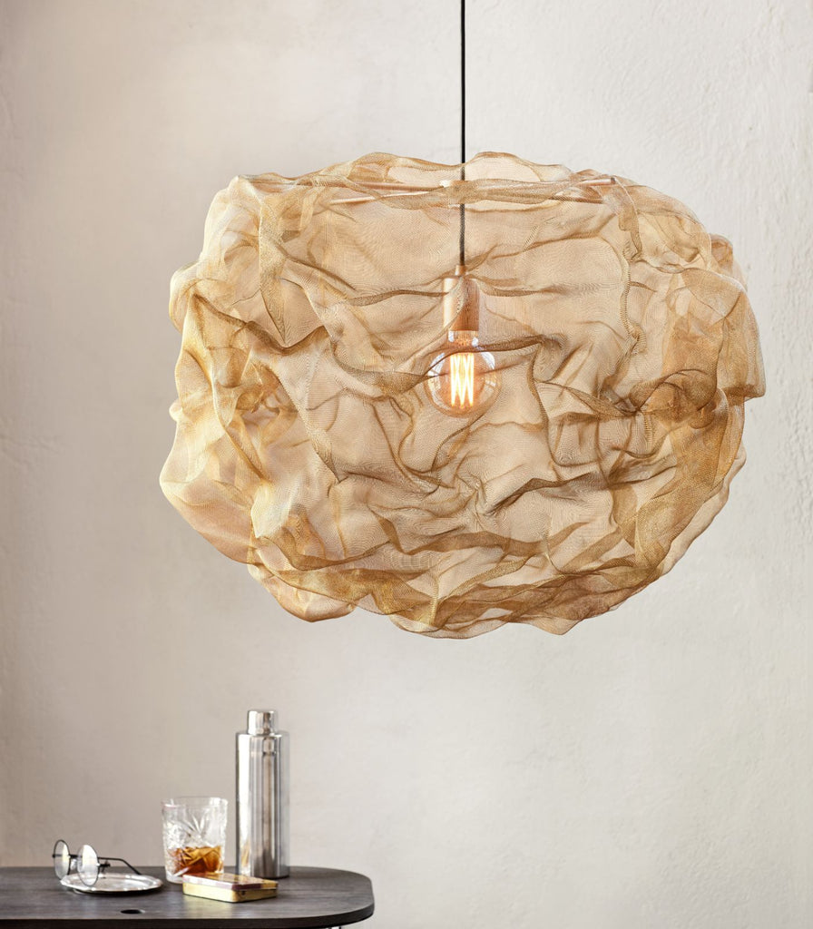 Northern Heat Large Pendant featured within a interior space