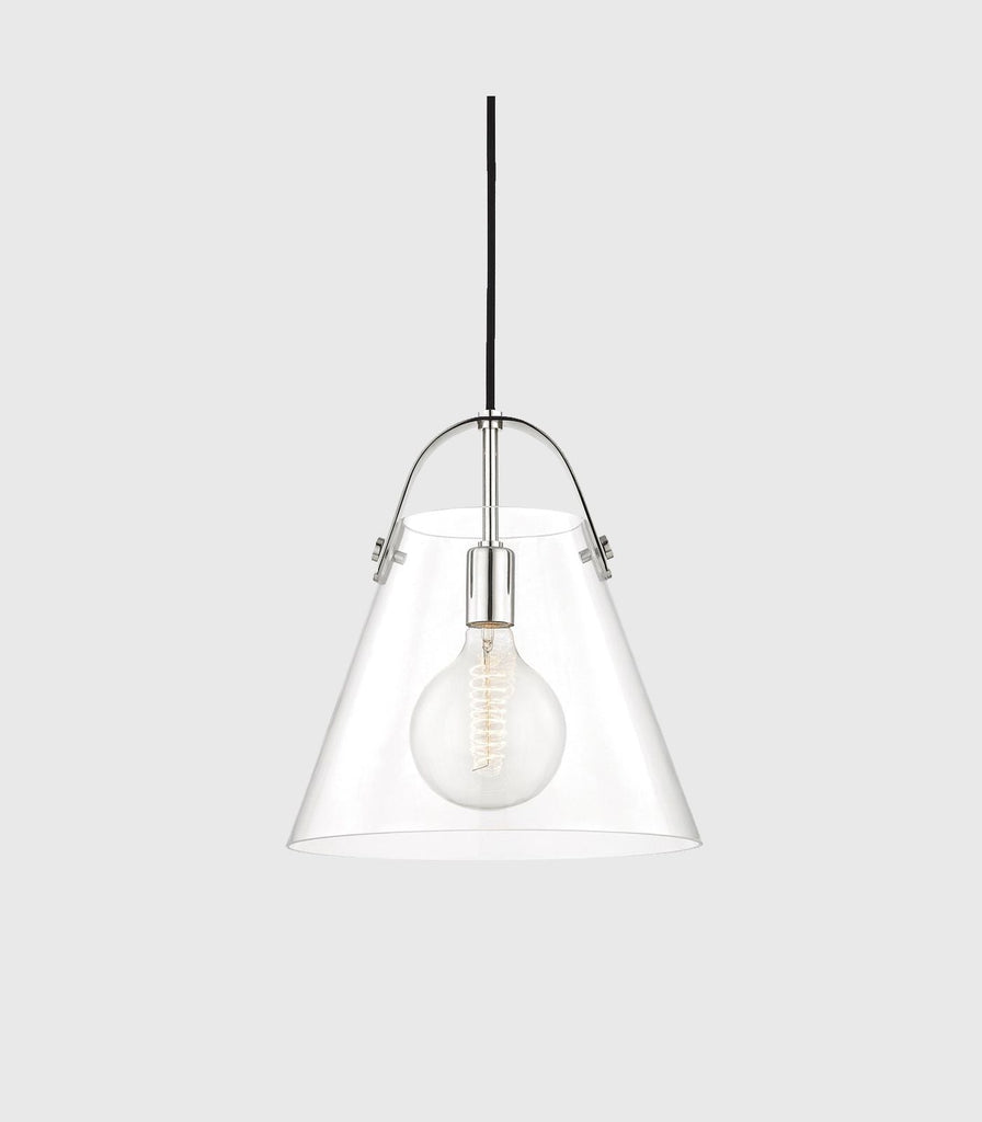 Hudson Valley Karin Pendant Light in Polished Nickel/Large