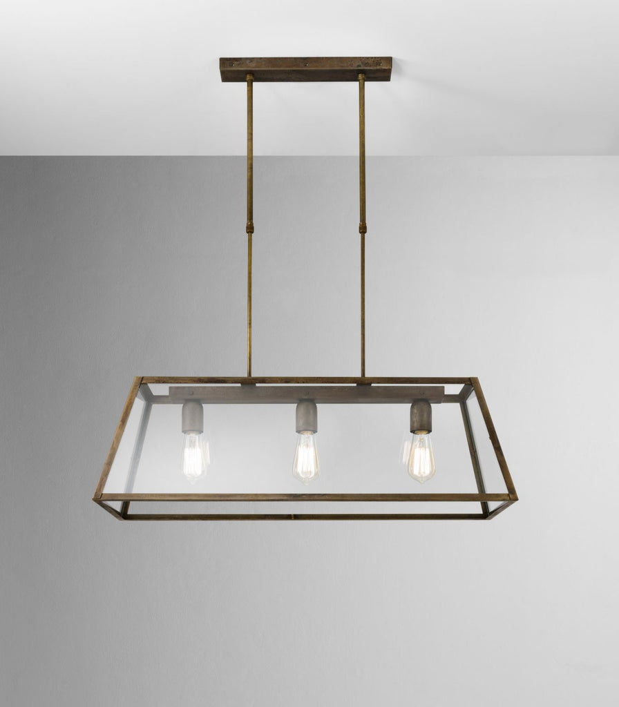 Il Fanale London Pendant Light in 3 Light B