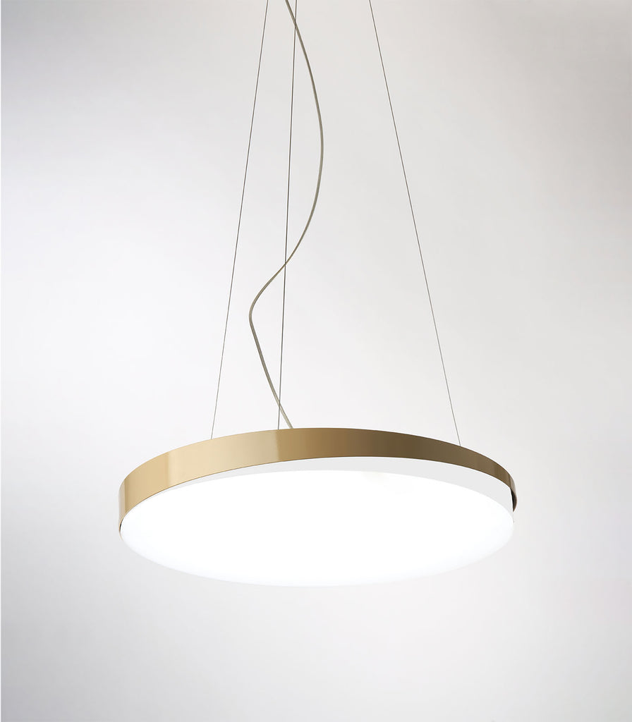 Loola Pendant Light by Zava in Beige Grey finish