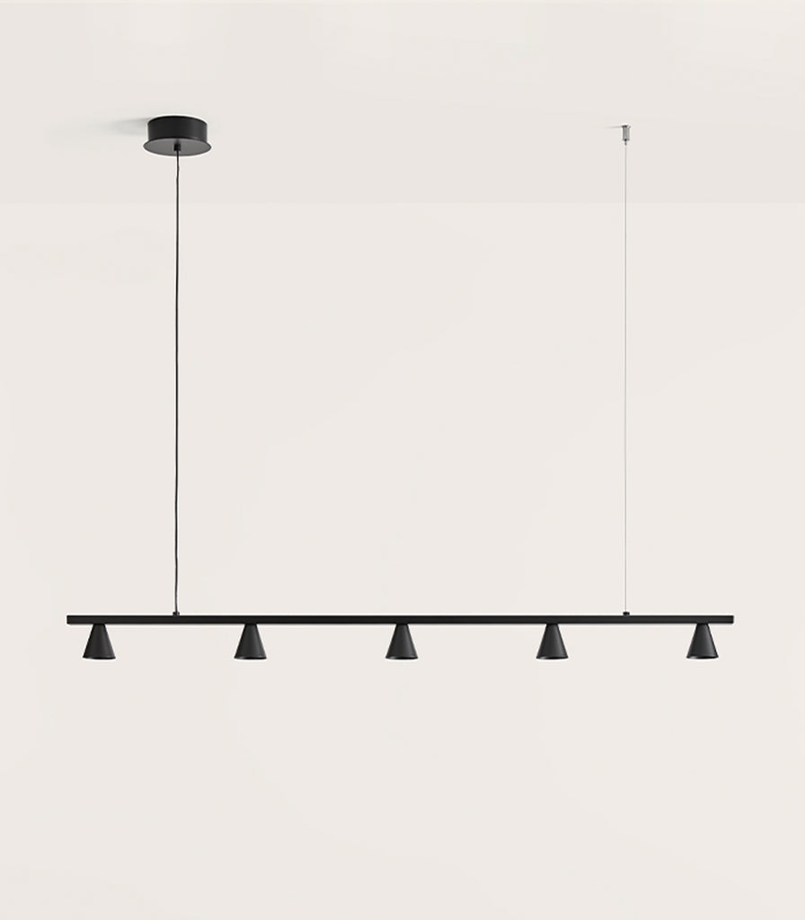 Aromas Lyb Pendant Light in Matte Black