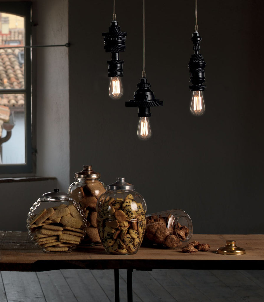 Karman Mek Pendant Light featured within a interior space