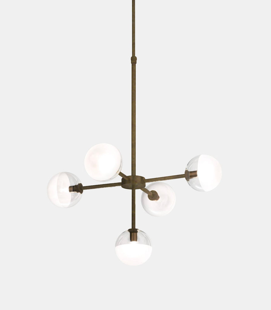 Il Fanale Molecola 5lt Pendant Light in Pre Aged