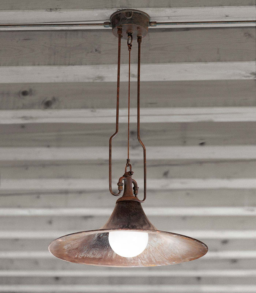 Aldo Bernardi Mulino Pendant Light in Hook