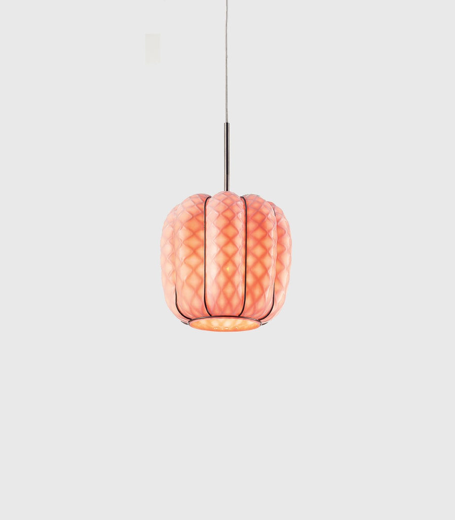 Nest Glass Pendant Light in Orange