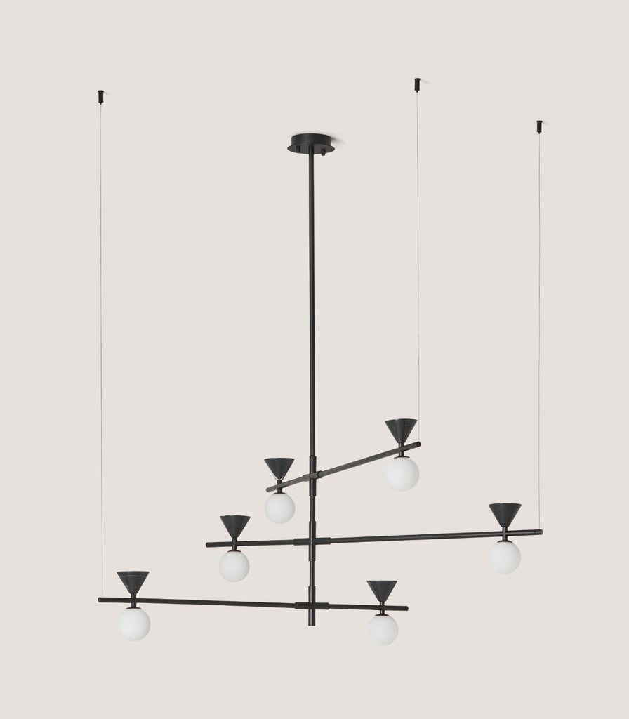 Aromas Oneta·L Pendant Light in Matte Black