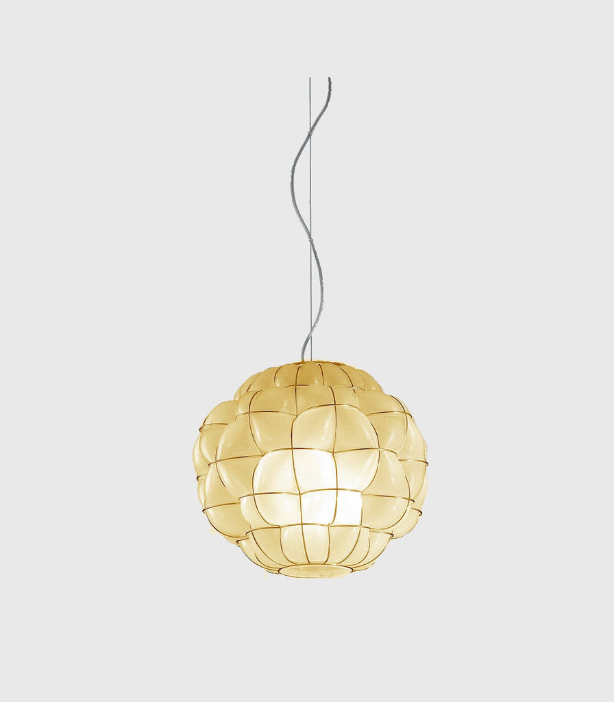 Siru Pouff Pendant Light in Amber