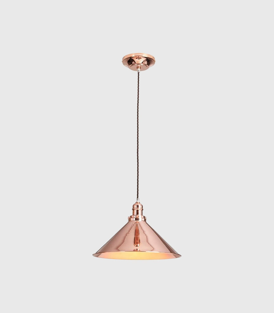 Elstead Provence Pendant Light in Polished Copper