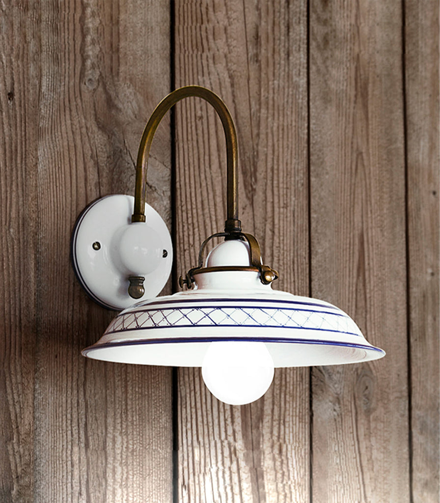 Aldo Bernardi Provenza Wall Lightfeatured within interior space