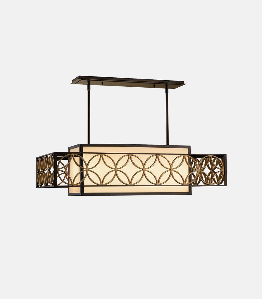 Elstead Remy Suspension Light in Heritage Bronze/Parisienne Gold