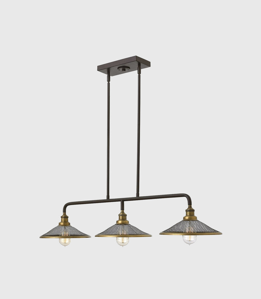 Elstead Rigby Suspension Light in Buckeye Bronze