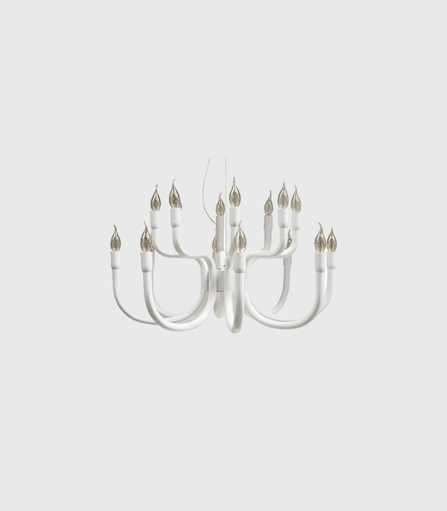 Karman Snoob Chandelier in Small/White