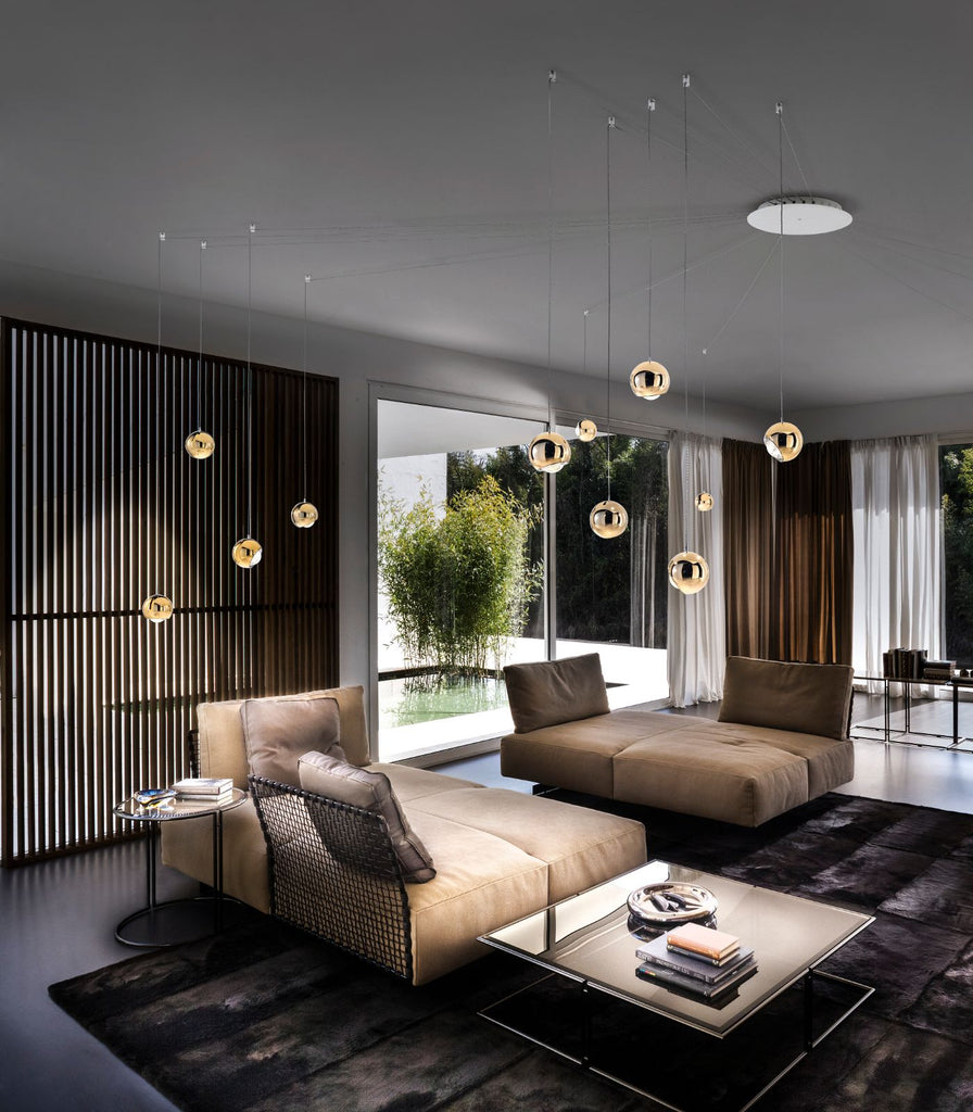 Lodes Spider Pendant Light featured within a interior space