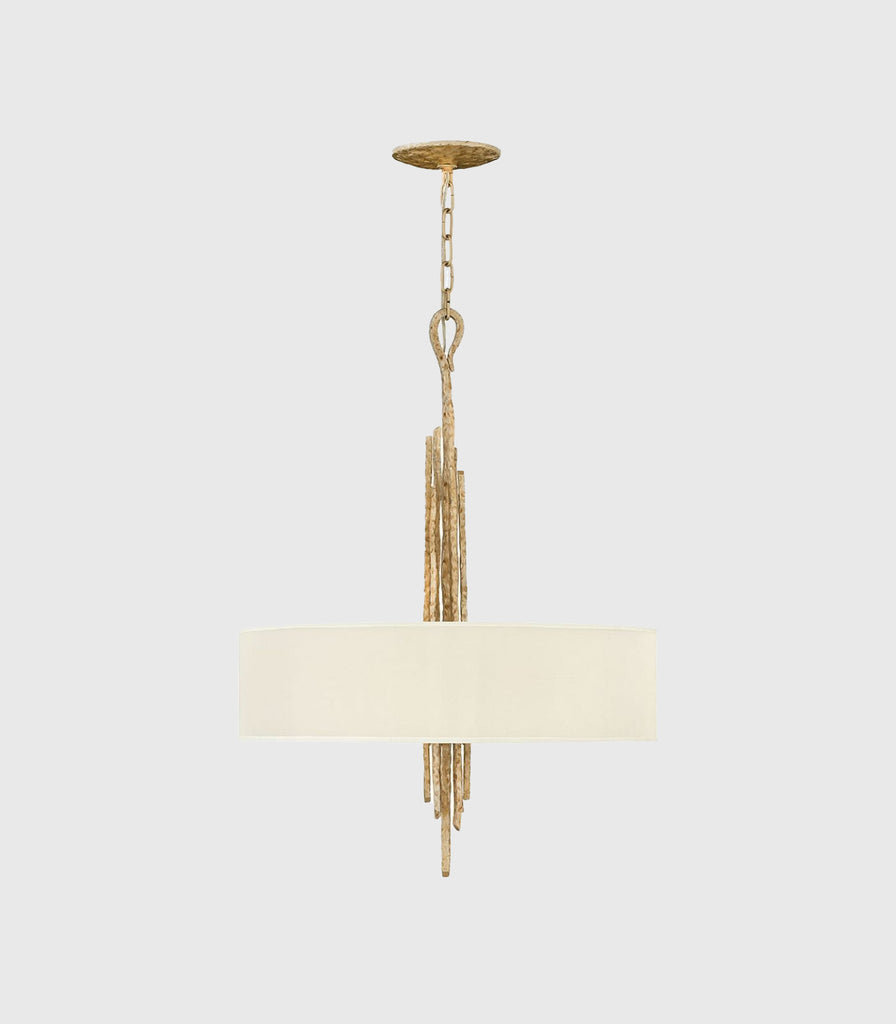 Elstead Spyre Pendant Light in Champagne Gold